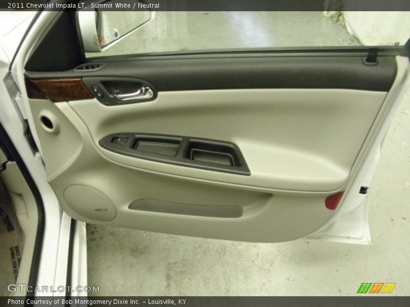 Summit White / Neutral 2011 Chevrolet Impala LT