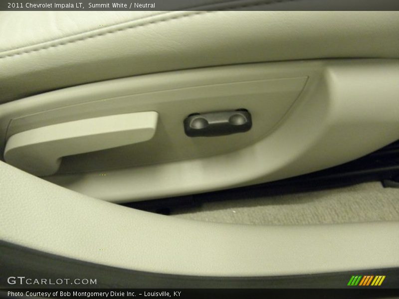 Summit White / Neutral 2011 Chevrolet Impala LT