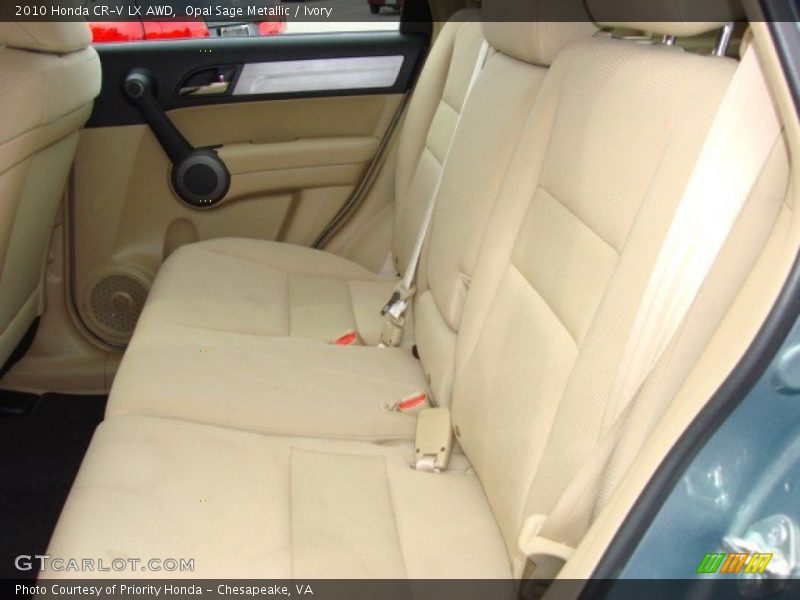 Opal Sage Metallic / Ivory 2010 Honda CR-V LX AWD