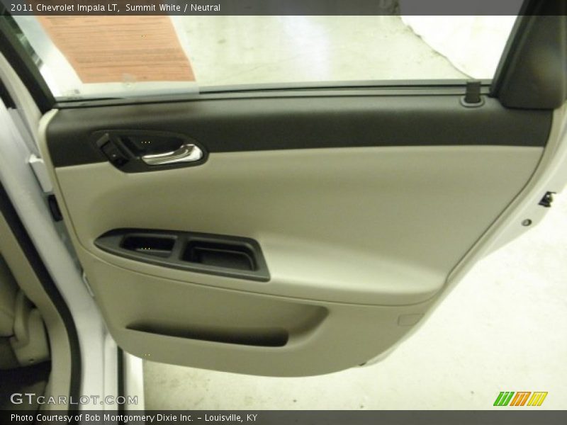 Summit White / Neutral 2011 Chevrolet Impala LT