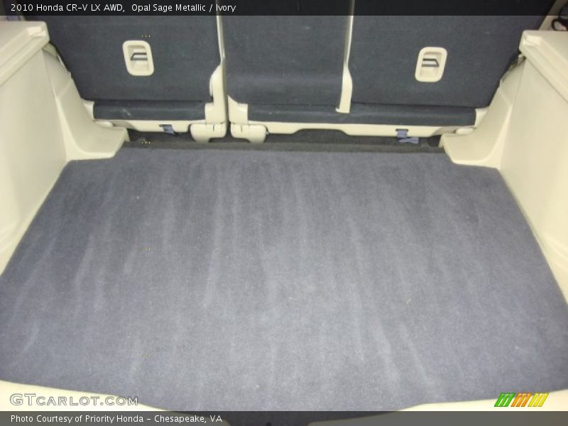 Opal Sage Metallic / Ivory 2010 Honda CR-V LX AWD
