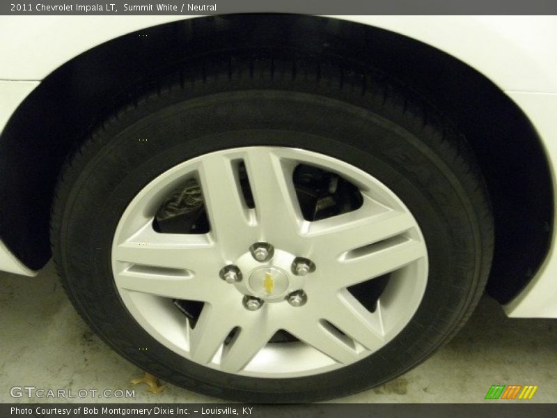 Summit White / Neutral 2011 Chevrolet Impala LT