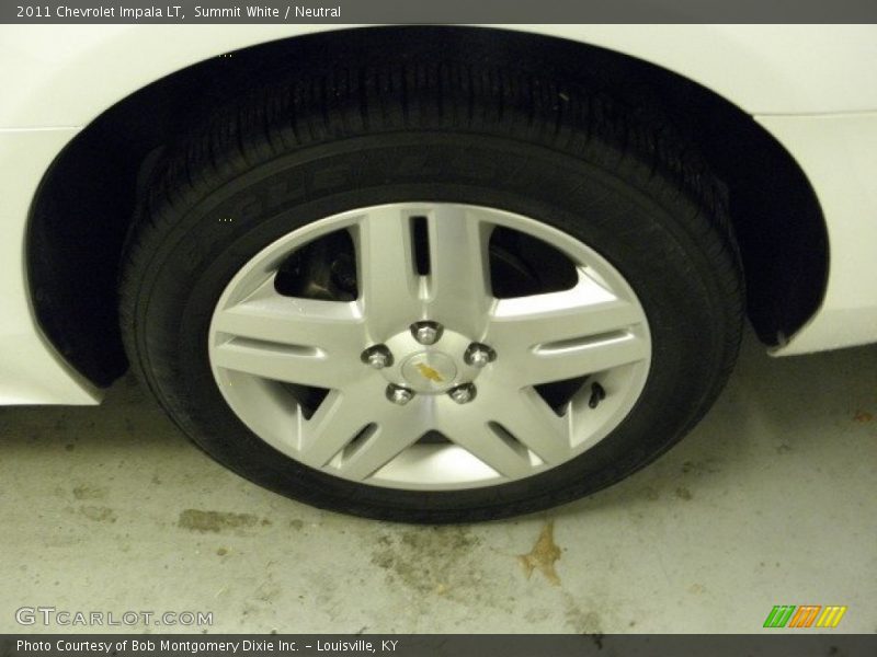 Summit White / Neutral 2011 Chevrolet Impala LT