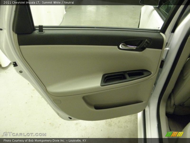 Summit White / Neutral 2011 Chevrolet Impala LT