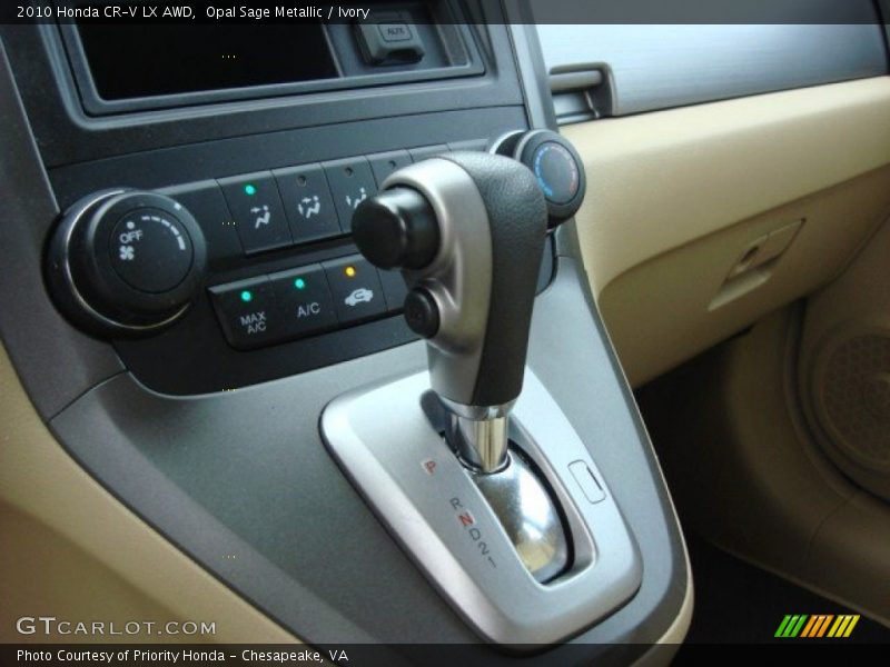 Opal Sage Metallic / Ivory 2010 Honda CR-V LX AWD