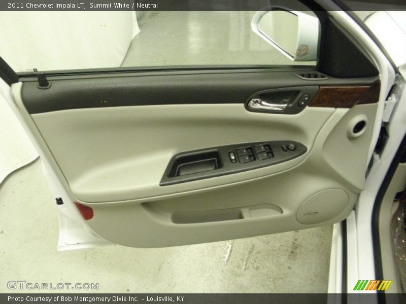 Summit White / Neutral 2011 Chevrolet Impala LT