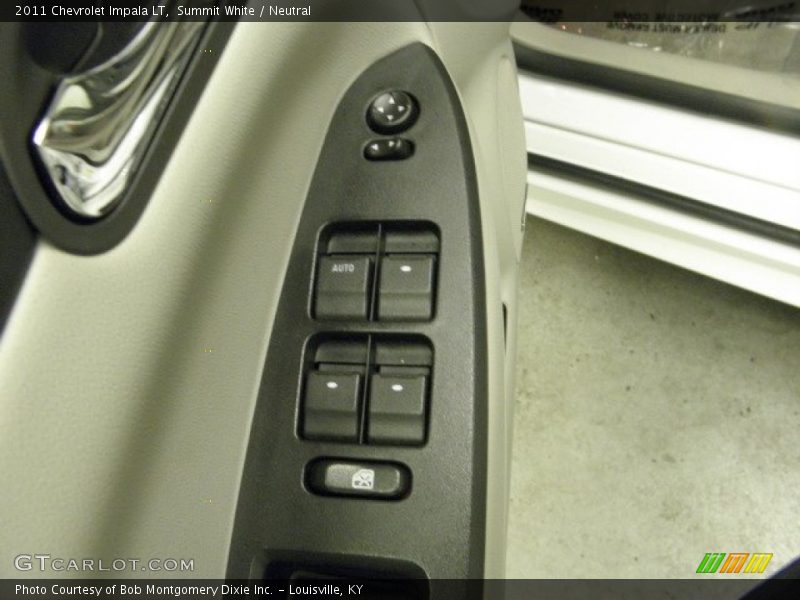 Summit White / Neutral 2011 Chevrolet Impala LT