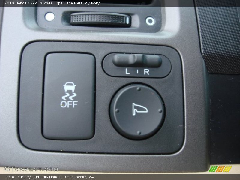 Opal Sage Metallic / Ivory 2010 Honda CR-V LX AWD