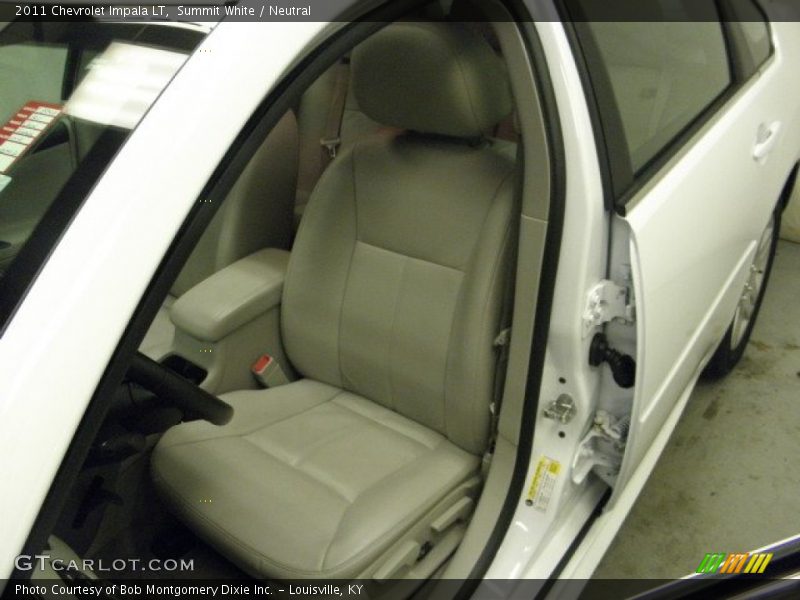 Summit White / Neutral 2011 Chevrolet Impala LT