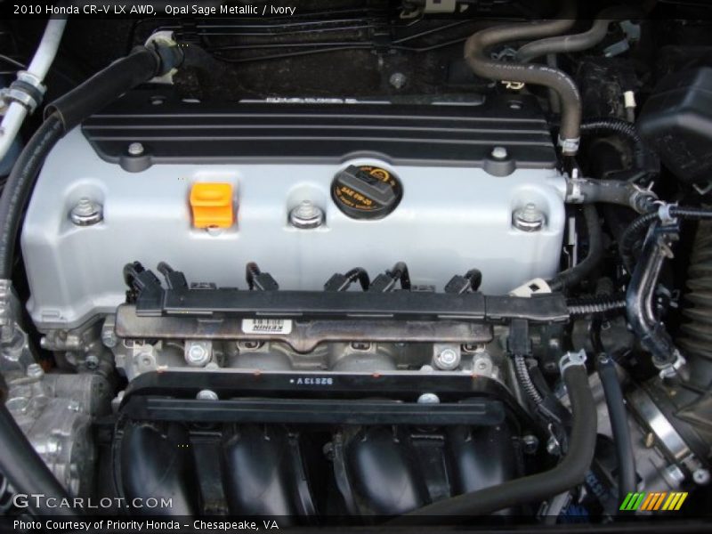  2010 CR-V LX AWD Engine - 2.4 Liter DOHC 16-Valve i-VTEC 4 Cylinder
