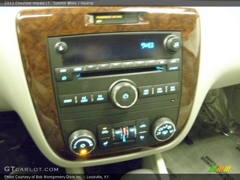 Summit White / Neutral 2011 Chevrolet Impala LT