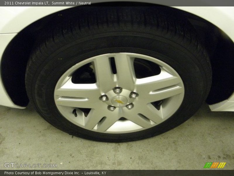Summit White / Neutral 2011 Chevrolet Impala LT
