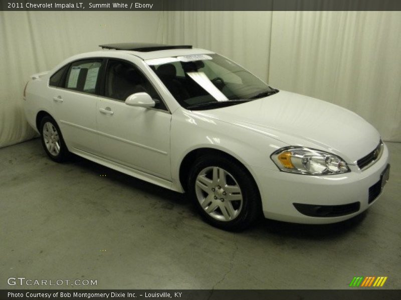 Summit White / Ebony 2011 Chevrolet Impala LT