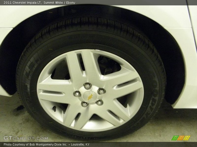 Summit White / Ebony 2011 Chevrolet Impala LT