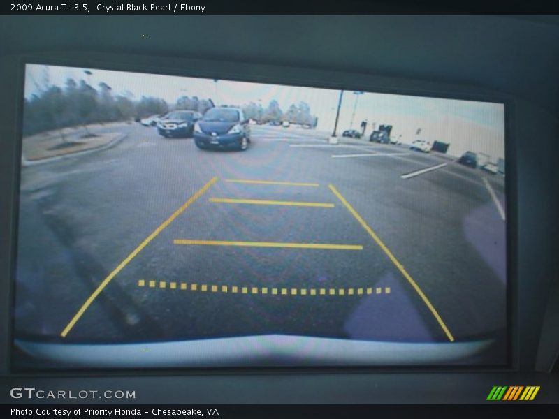 Crystal Black Pearl / Ebony 2009 Acura TL 3.5