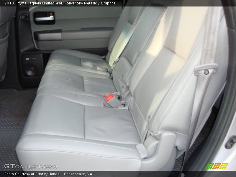 Silver Sky Metallic / Graphite 2010 Toyota Sequoia Limited 4WD