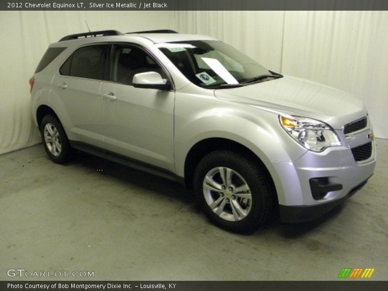 Silver Ice Metallic / Jet Black 2012 Chevrolet Equinox LT