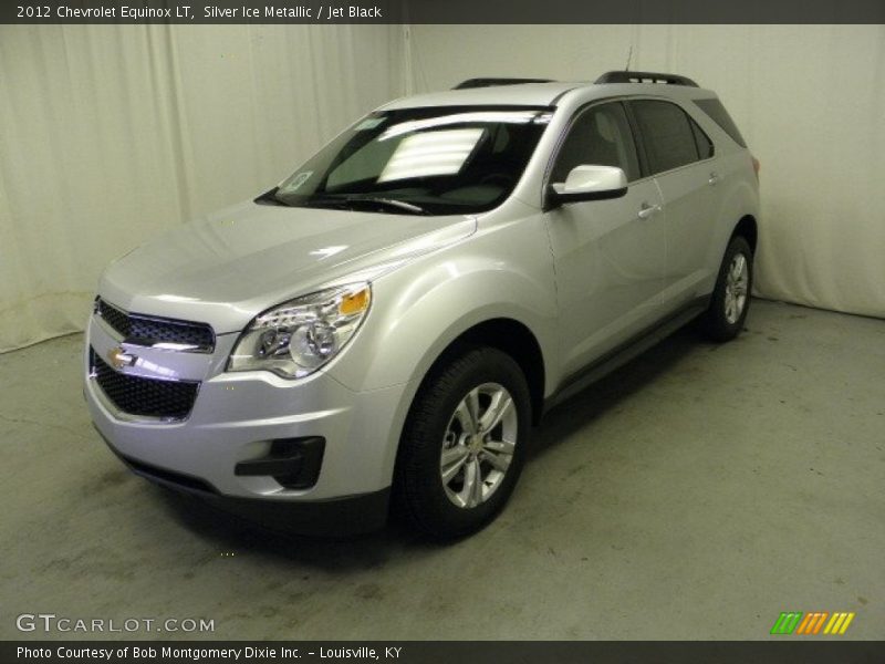 Silver Ice Metallic / Jet Black 2012 Chevrolet Equinox LT