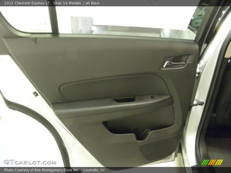 Silver Ice Metallic / Jet Black 2012 Chevrolet Equinox LT