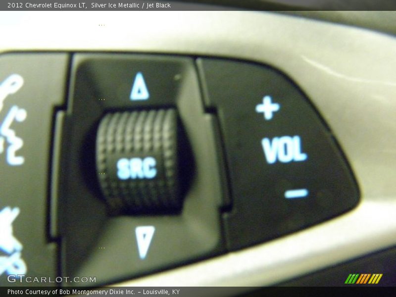 Silver Ice Metallic / Jet Black 2012 Chevrolet Equinox LT