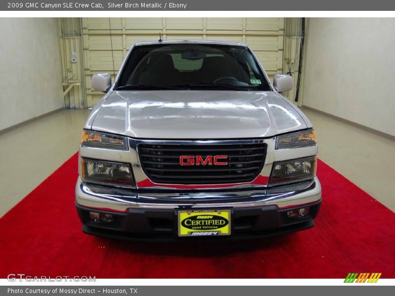 Silver Birch Metallic / Ebony 2009 GMC Canyon SLE Crew Cab