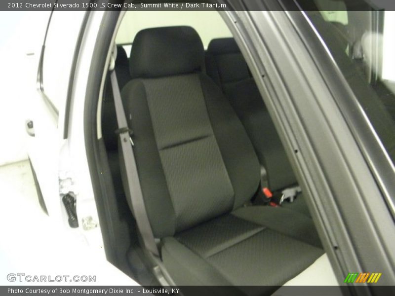 Summit White / Dark Titanium 2012 Chevrolet Silverado 1500 LS Crew Cab