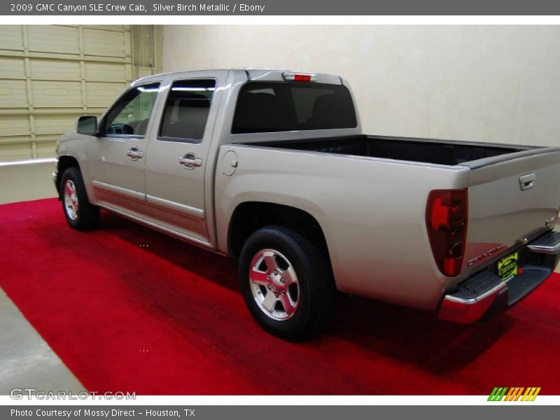 Silver Birch Metallic / Ebony 2009 GMC Canyon SLE Crew Cab
