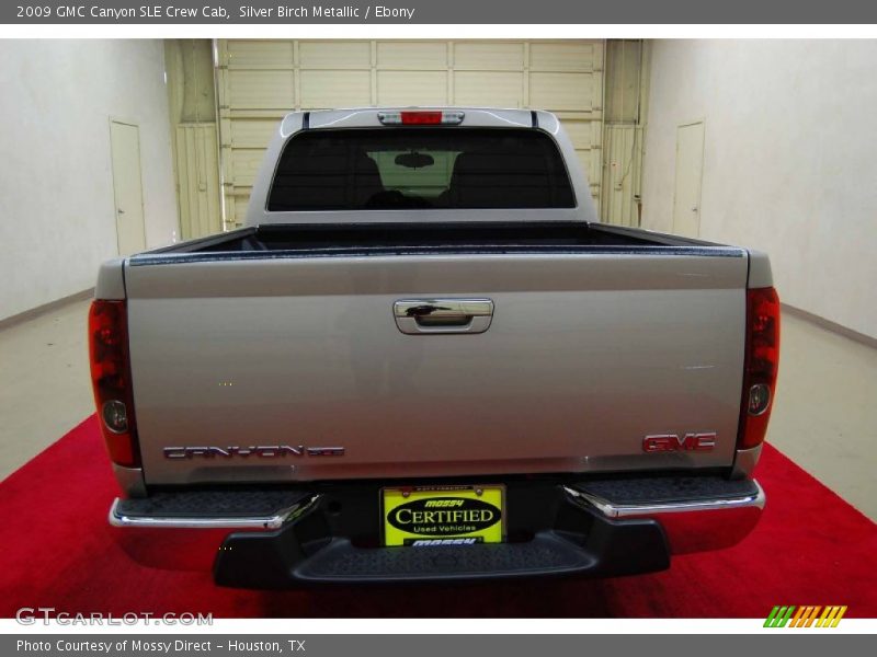 Silver Birch Metallic / Ebony 2009 GMC Canyon SLE Crew Cab