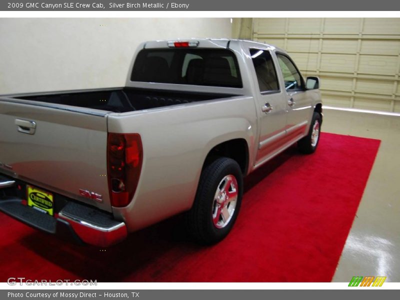 Silver Birch Metallic / Ebony 2009 GMC Canyon SLE Crew Cab