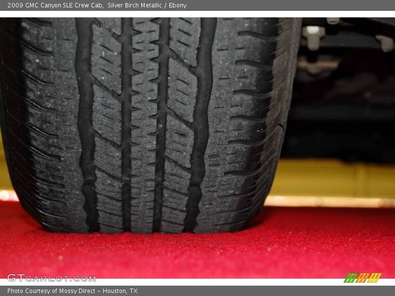 Silver Birch Metallic / Ebony 2009 GMC Canyon SLE Crew Cab