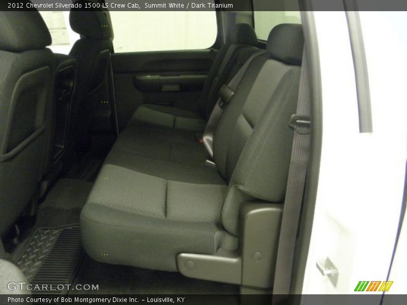 Summit White / Dark Titanium 2012 Chevrolet Silverado 1500 LS Crew Cab