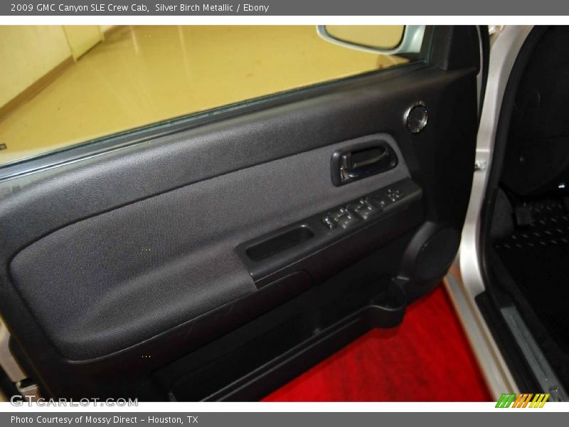 Silver Birch Metallic / Ebony 2009 GMC Canyon SLE Crew Cab
