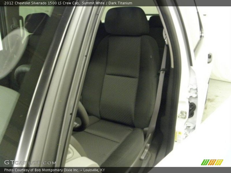 Summit White / Dark Titanium 2012 Chevrolet Silverado 1500 LS Crew Cab