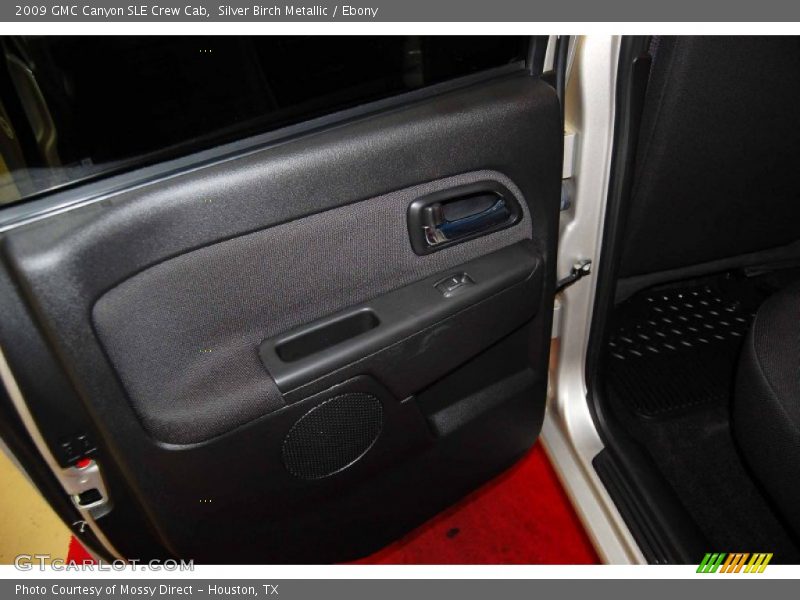 Silver Birch Metallic / Ebony 2009 GMC Canyon SLE Crew Cab