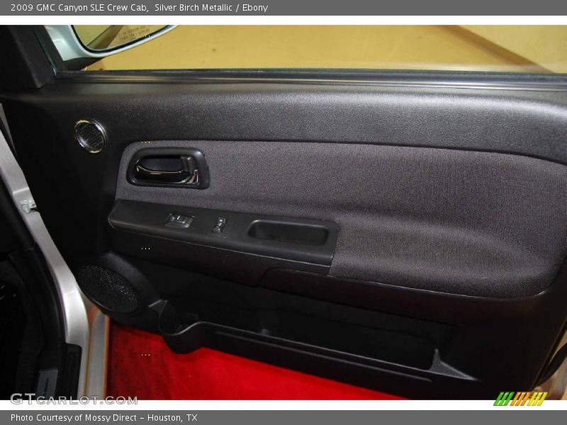 Silver Birch Metallic / Ebony 2009 GMC Canyon SLE Crew Cab