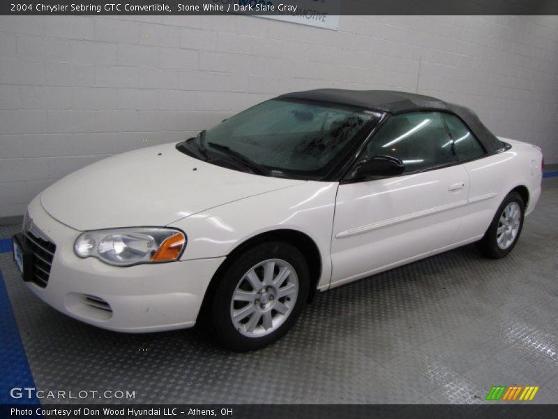 Stone White / Dark Slate Gray 2004 Chrysler Sebring GTC Convertible