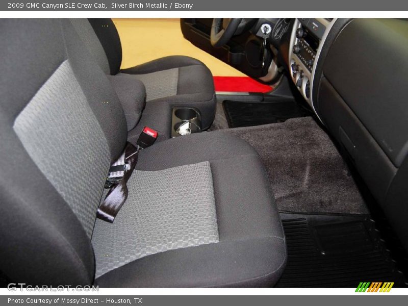 Silver Birch Metallic / Ebony 2009 GMC Canyon SLE Crew Cab