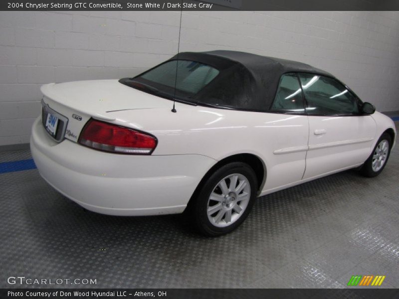 Stone White / Dark Slate Gray 2004 Chrysler Sebring GTC Convertible
