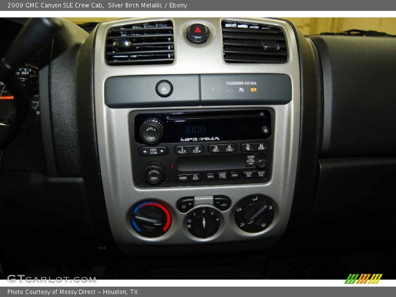 Silver Birch Metallic / Ebony 2009 GMC Canyon SLE Crew Cab