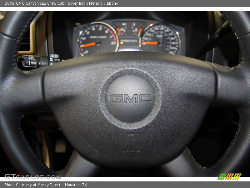 Silver Birch Metallic / Ebony 2009 GMC Canyon SLE Crew Cab