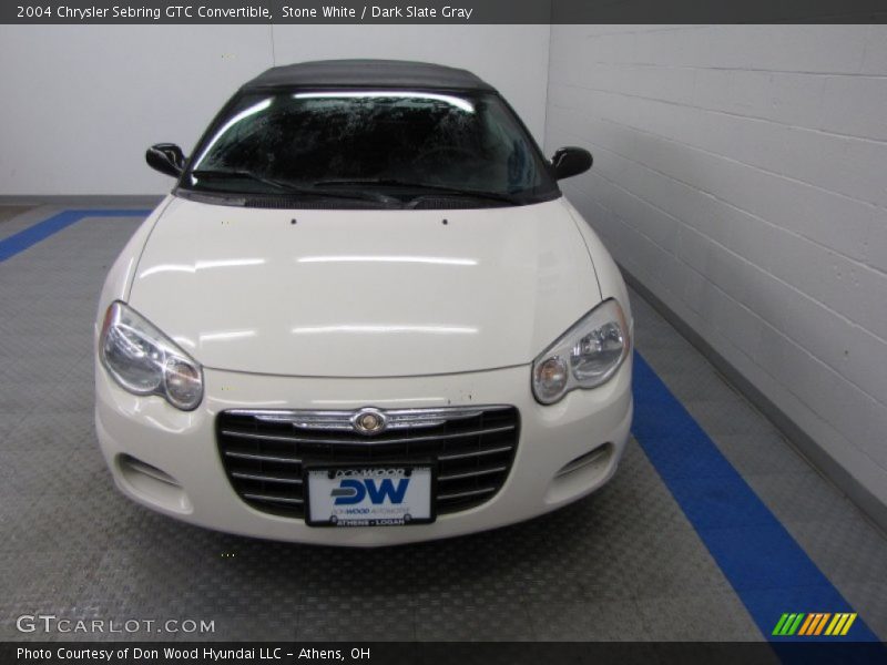 Stone White / Dark Slate Gray 2004 Chrysler Sebring GTC Convertible