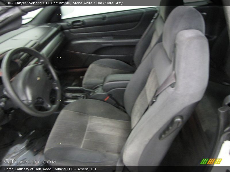 Stone White / Dark Slate Gray 2004 Chrysler Sebring GTC Convertible