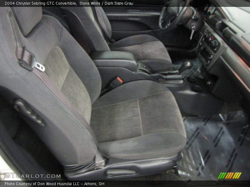 Stone White / Dark Slate Gray 2004 Chrysler Sebring GTC Convertible