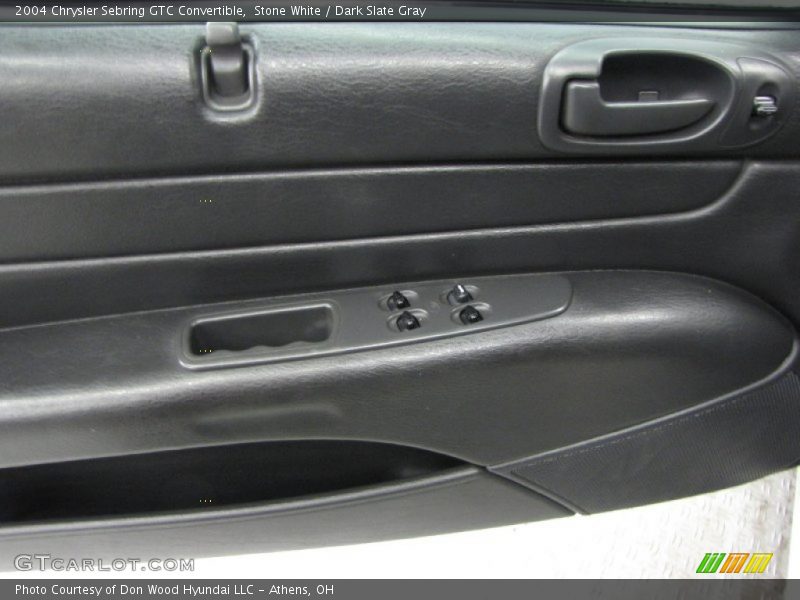 Stone White / Dark Slate Gray 2004 Chrysler Sebring GTC Convertible