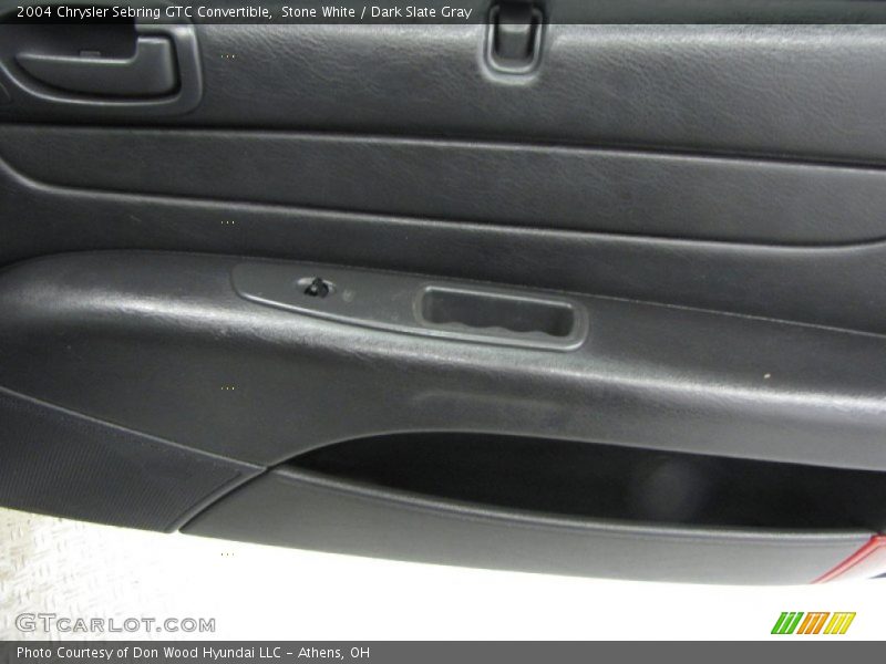 Stone White / Dark Slate Gray 2004 Chrysler Sebring GTC Convertible