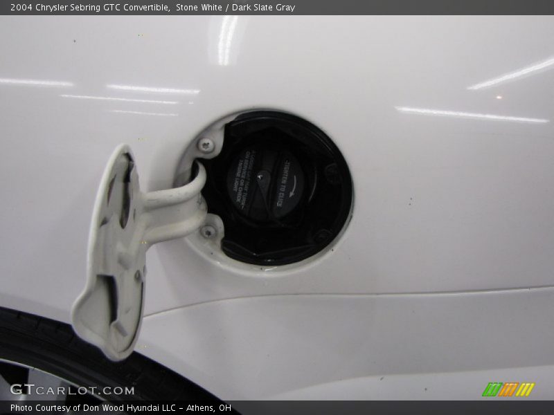Stone White / Dark Slate Gray 2004 Chrysler Sebring GTC Convertible