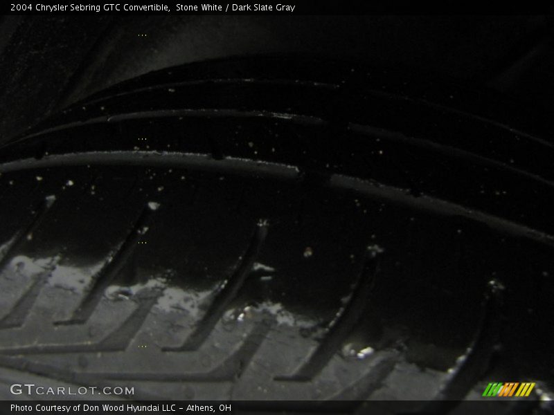 Stone White / Dark Slate Gray 2004 Chrysler Sebring GTC Convertible