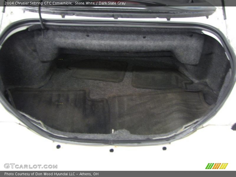  2004 Sebring GTC Convertible Trunk