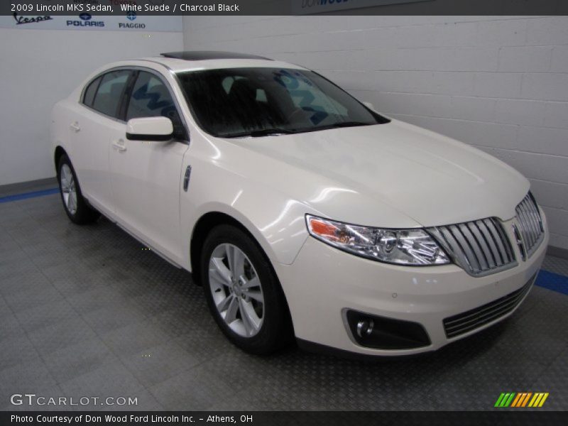 2009 MKS Sedan White Suede