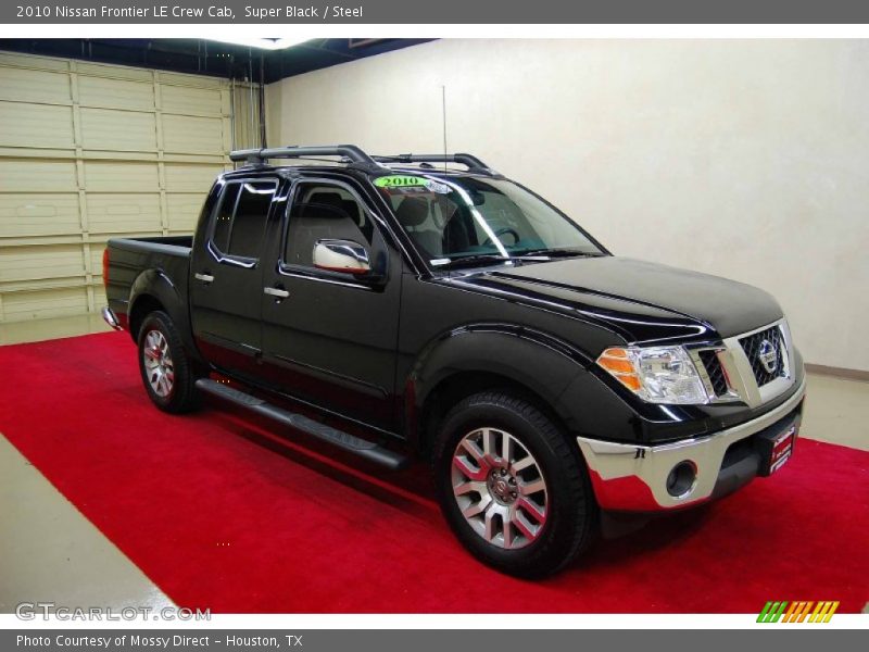 Super Black / Steel 2010 Nissan Frontier LE Crew Cab